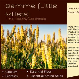 Unpolished Little Millet (Saame) 500 Gms