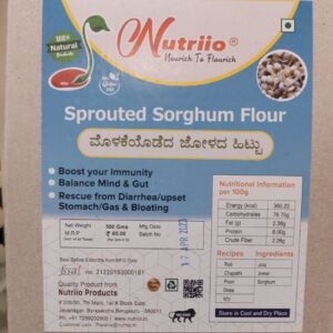 Sprouted Sorghum Flour_500 Gms